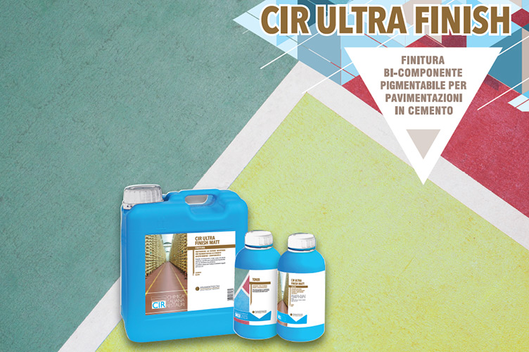 CIR ULTRA FINISH COLORATO PER INTERNI ED ESTERNI